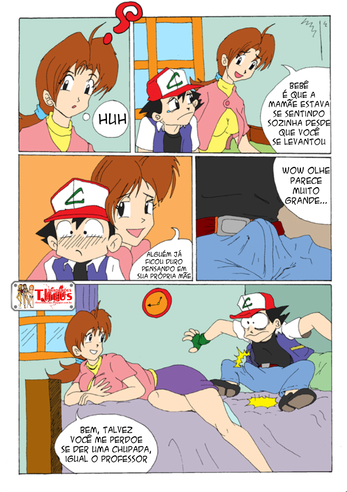 Pokémon Incesto Hentai Pornô - Foto 11