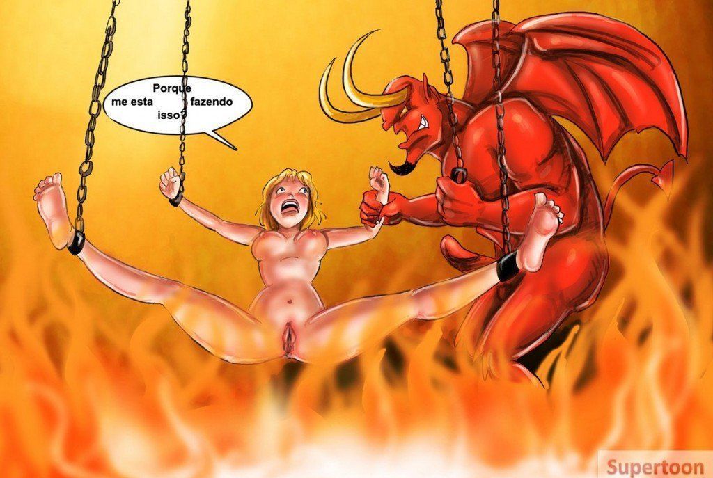Quadrinhos pornô puta nos inferno - Foto 13