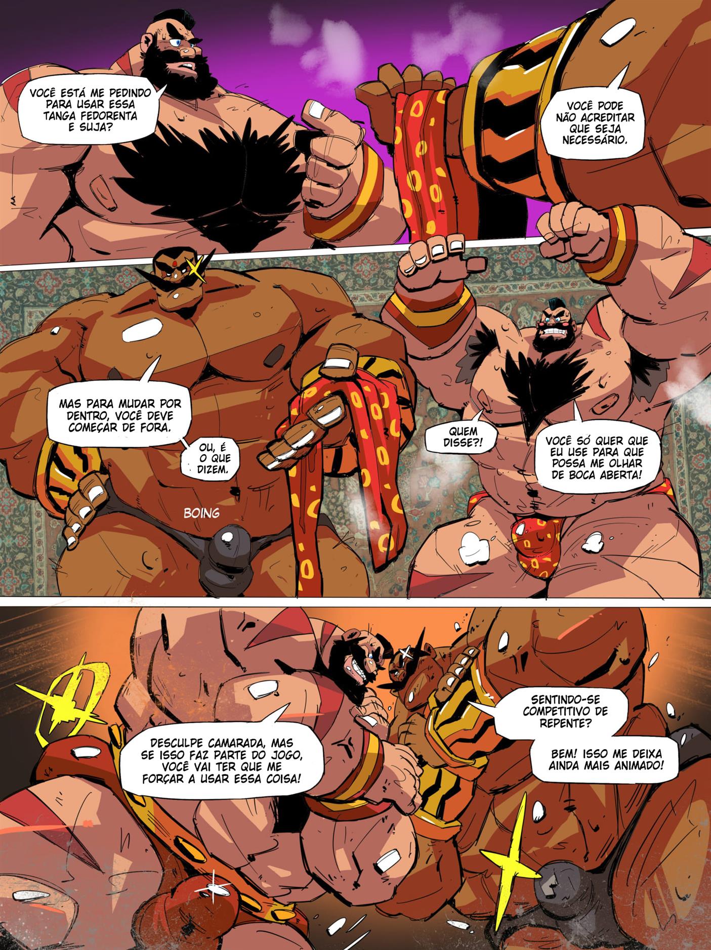 Street Fighter Hentai Gay: Guerra dos peludos - Foto 10