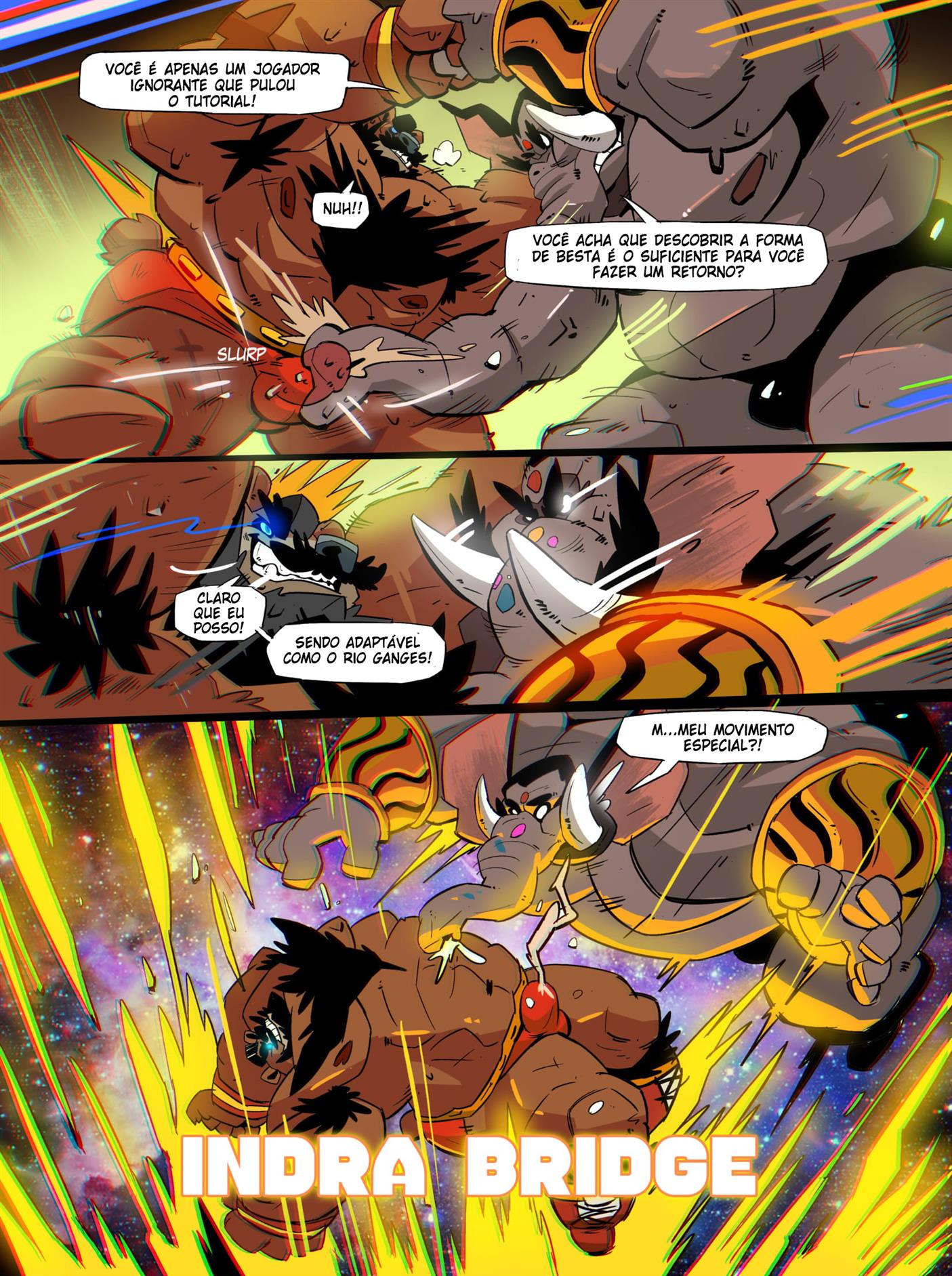 Street Fighter Hentai Gay: Guerra dos peludos - Foto 17