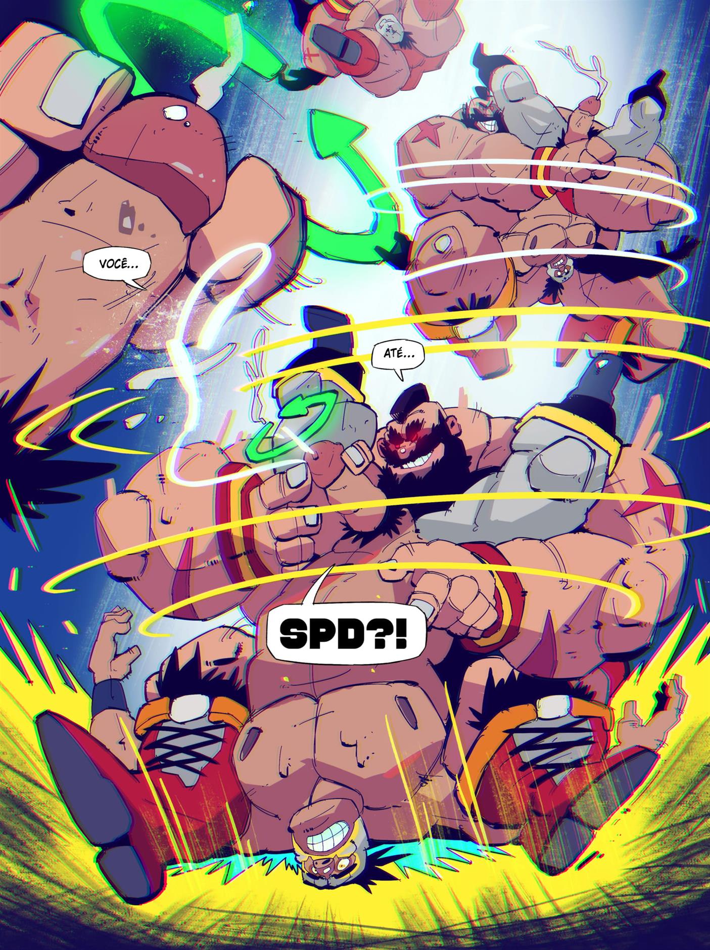 Street Fighter Hentai Gay: Guerra dos peludos - Foto 36