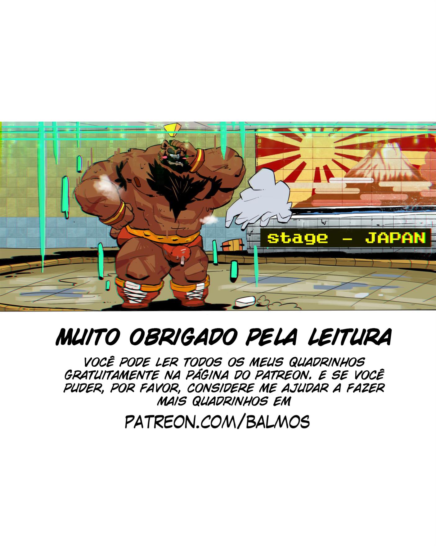 Street Fighter Hentai Gay: Guerra dos peludos - Foto 42
