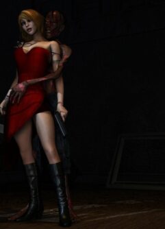 Resident Evil Pornô: Zumbi estupra Claire Redfield