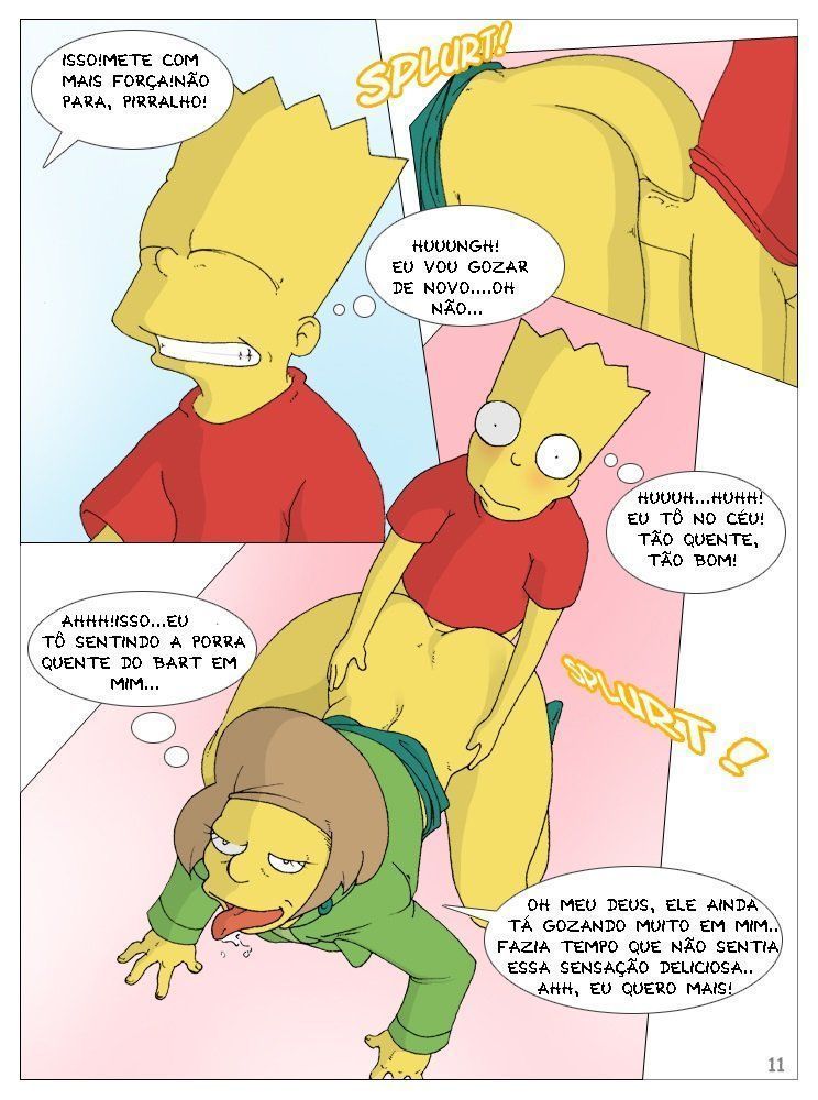 Bart Simpson fode sua professora na escola - Foto 11