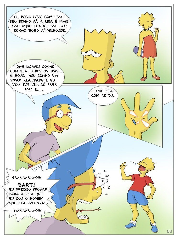 Bart Simpson fode sua professora na escola - Foto 3