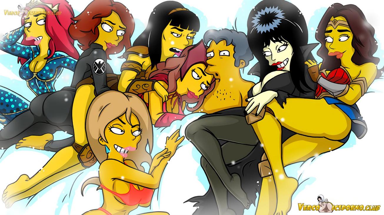 Simpsons pornô Moe fode Titania - Foto 17