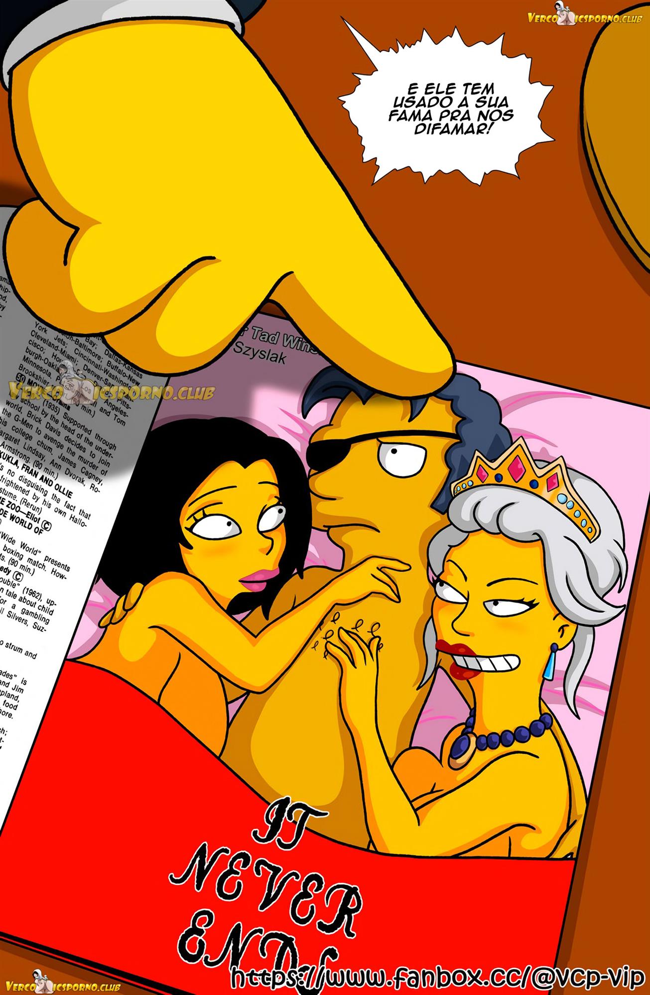 Simpsons pornô Moe fode Titania - Foto 6