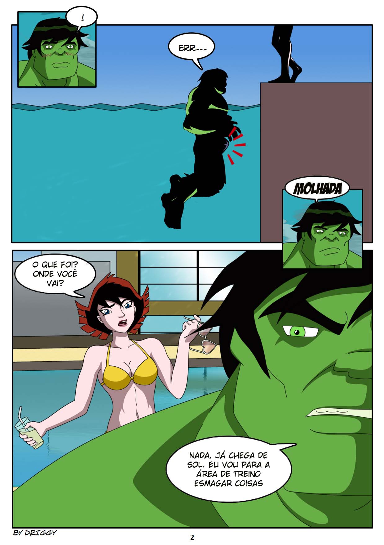 Hulk estressado na mansão dos Vingadores pornô - Foto 3