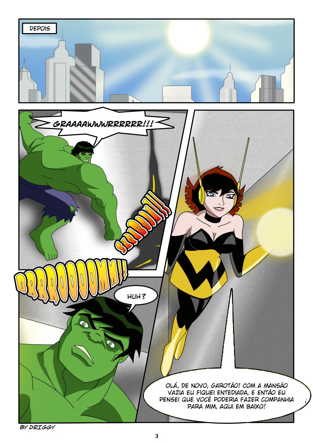 Hulk estressado na mansão dos Vingadores pornô - Foto 4