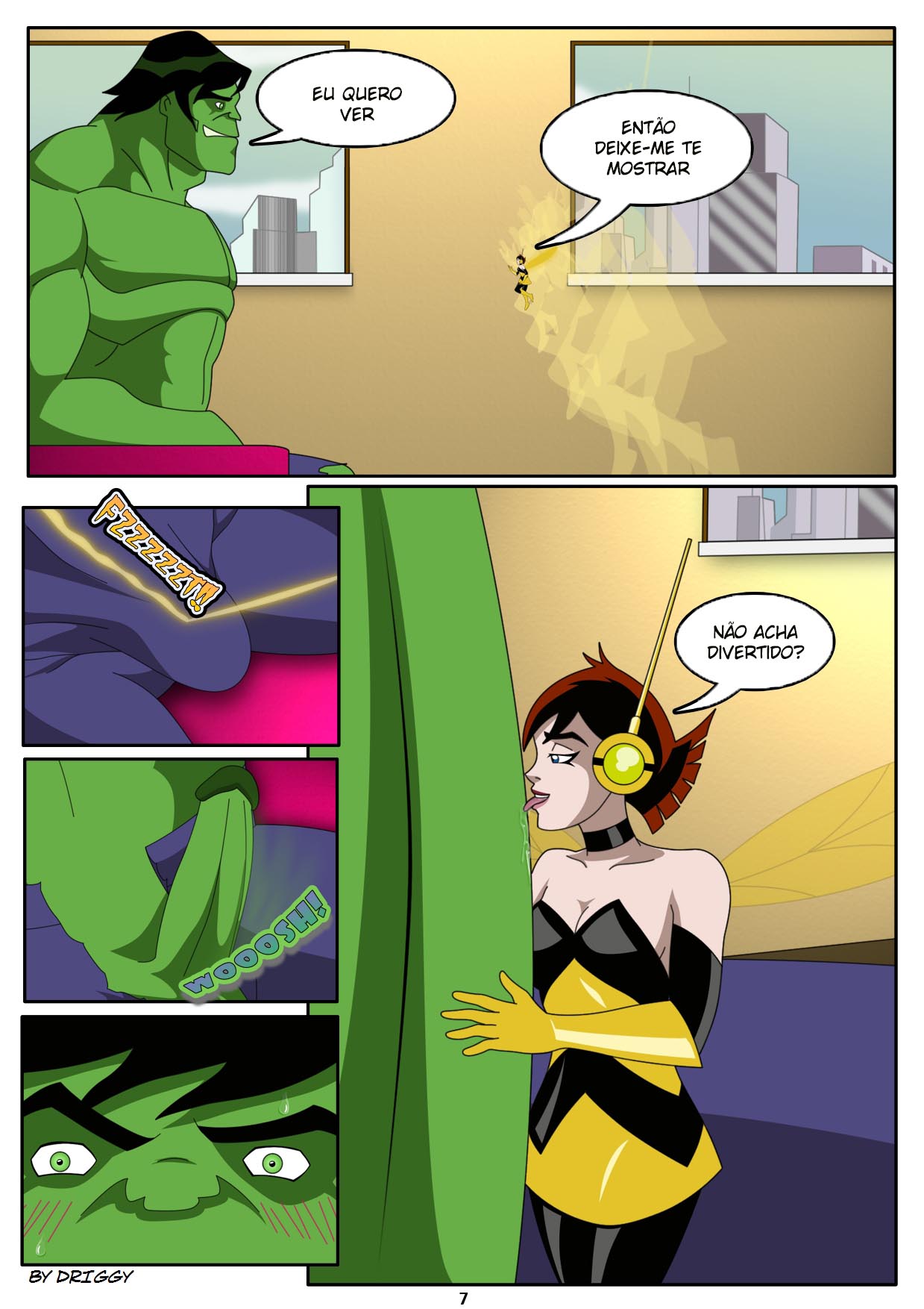 Hulk estressado na mansão dos Vingadores pornô - Foto 8