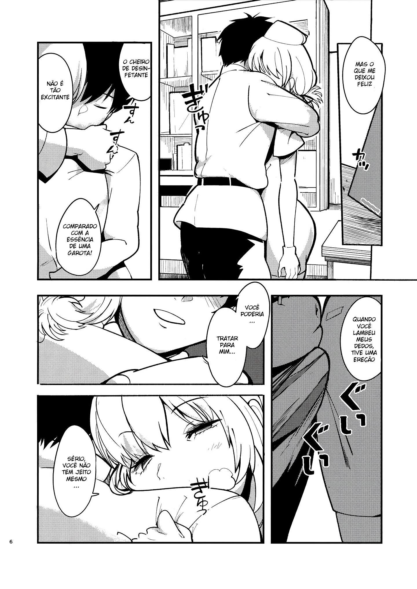 O sexo com enfermeira hentai - Foto 5