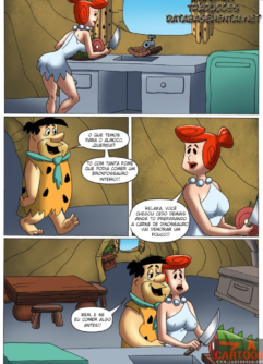 Os Flintstones Quadrinhos de Sexo