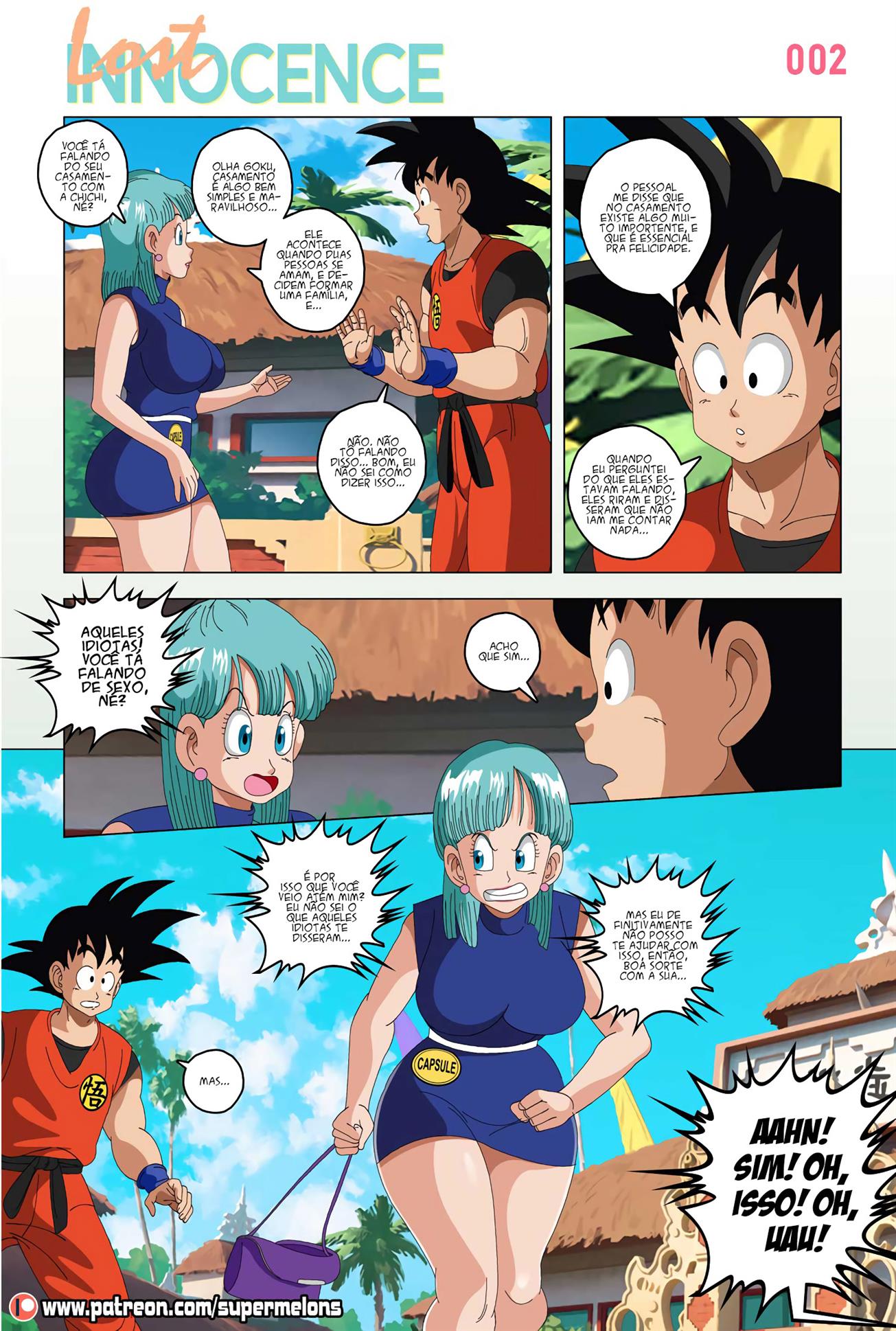 Dragon Ball Pornô: A primeira vez de Goku - Foto 3