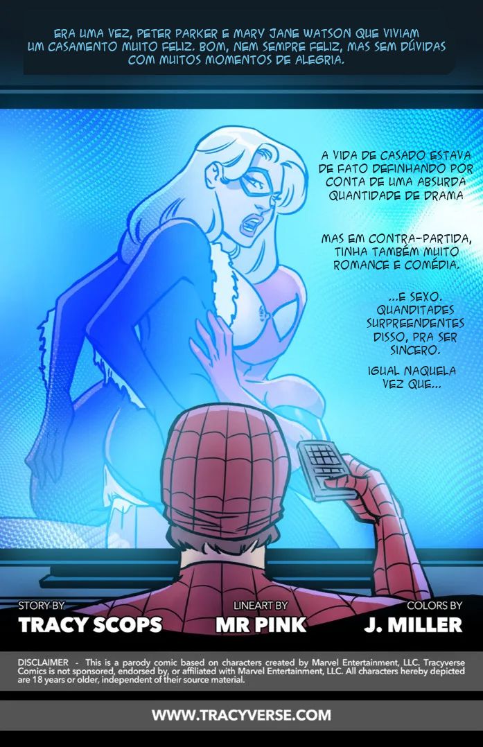 Peter Parker transa com Mary Jane