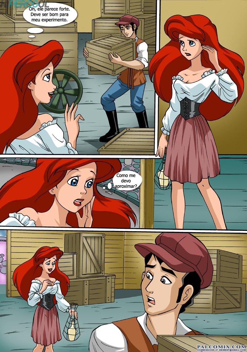 Ariel: A pequena seréia putinha