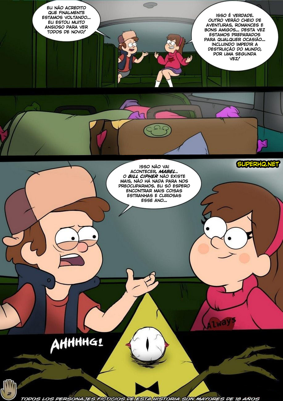 Gravity Falls Cartoon Pornô HQ - Foto 3