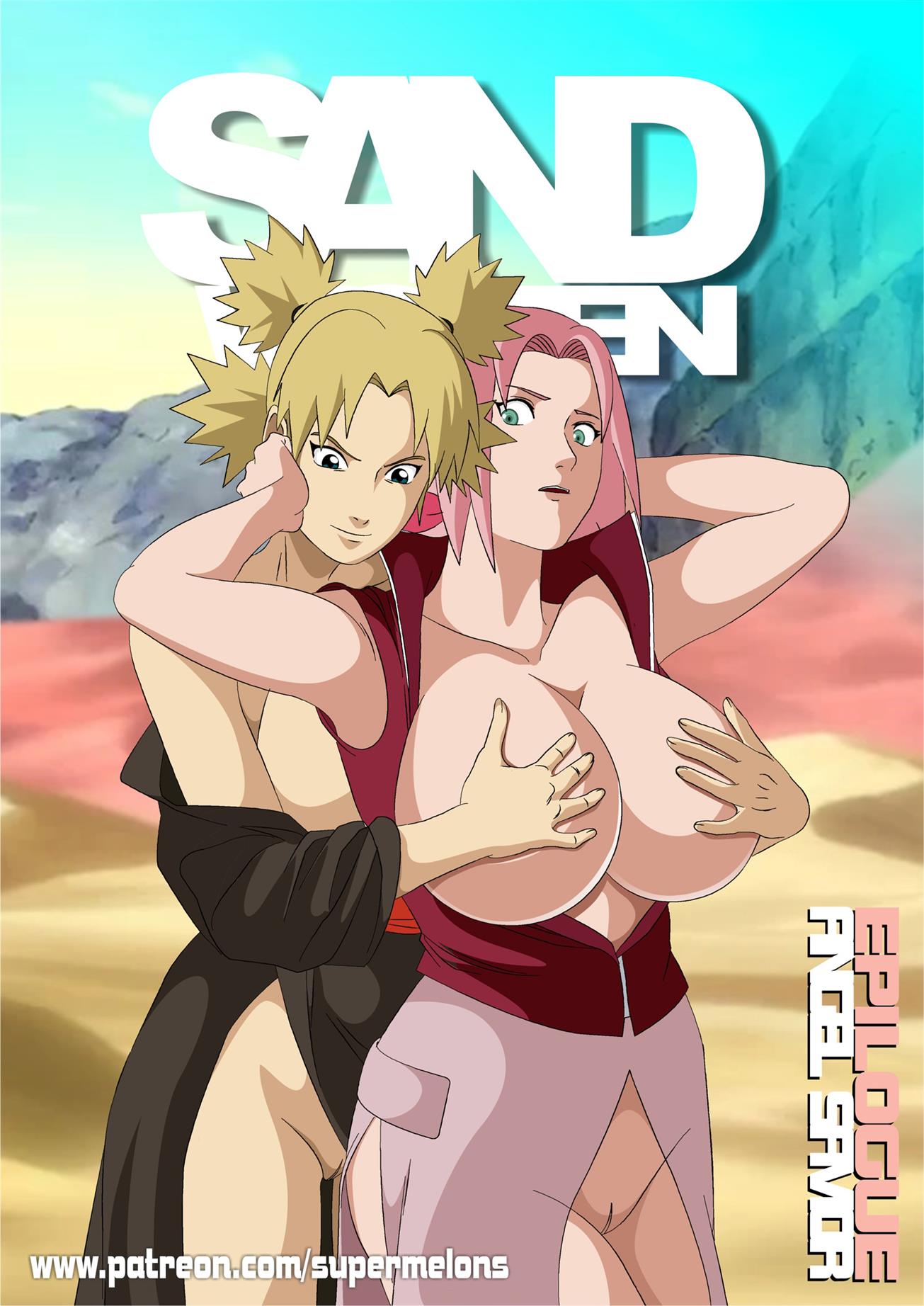 Naruto Pornô: As vadias da areia com tesão - Foto 1