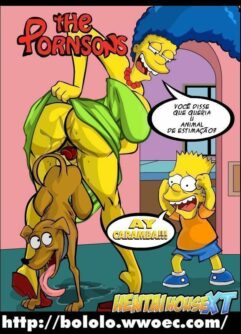 As taras dos Simpsons HQ Pornô