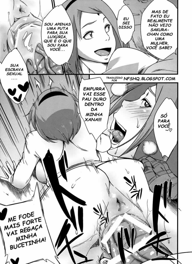 Sakura faz gosta de anal com Naruto - Foto 16