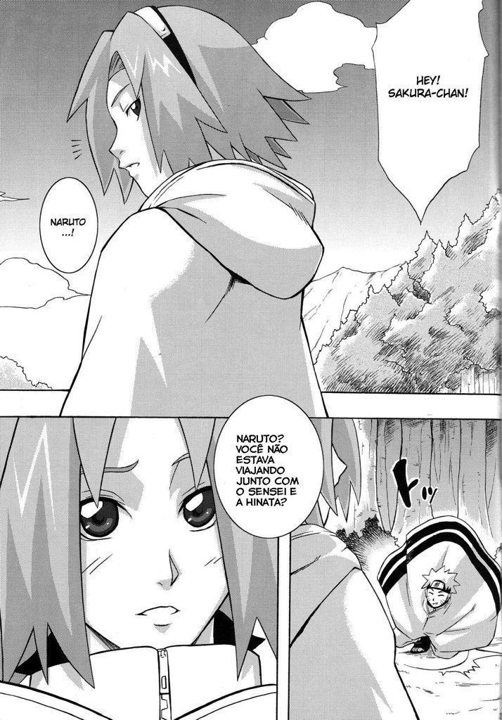 Naruto gozando na Hinata e Sakura - Foto 1