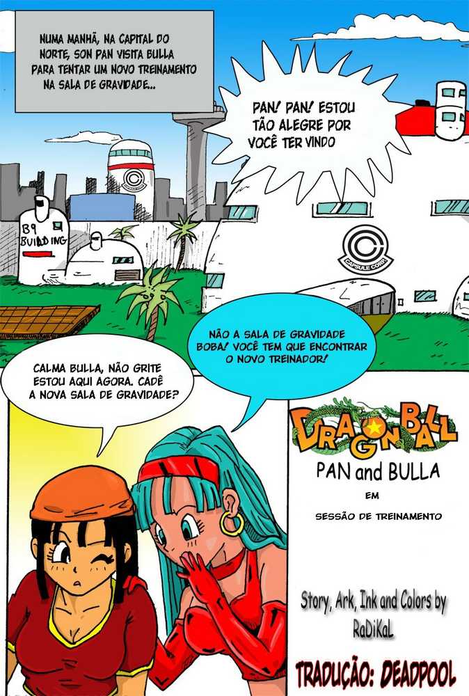 Dragon Ball Pornô: Pan X Bulma - Foto 1
