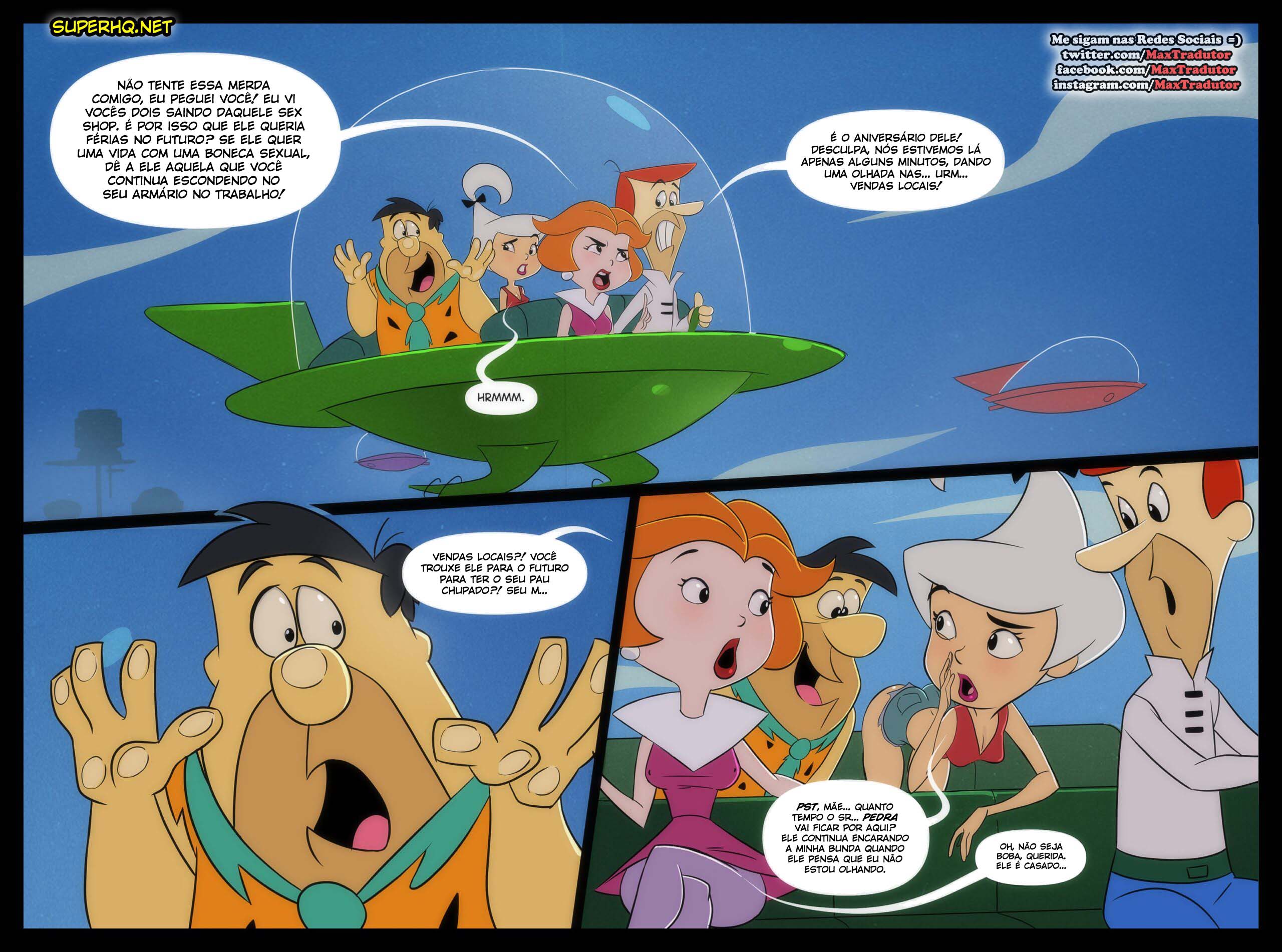 Flintstones X Jetsons: Quadrinhos de sexo - Foto 2