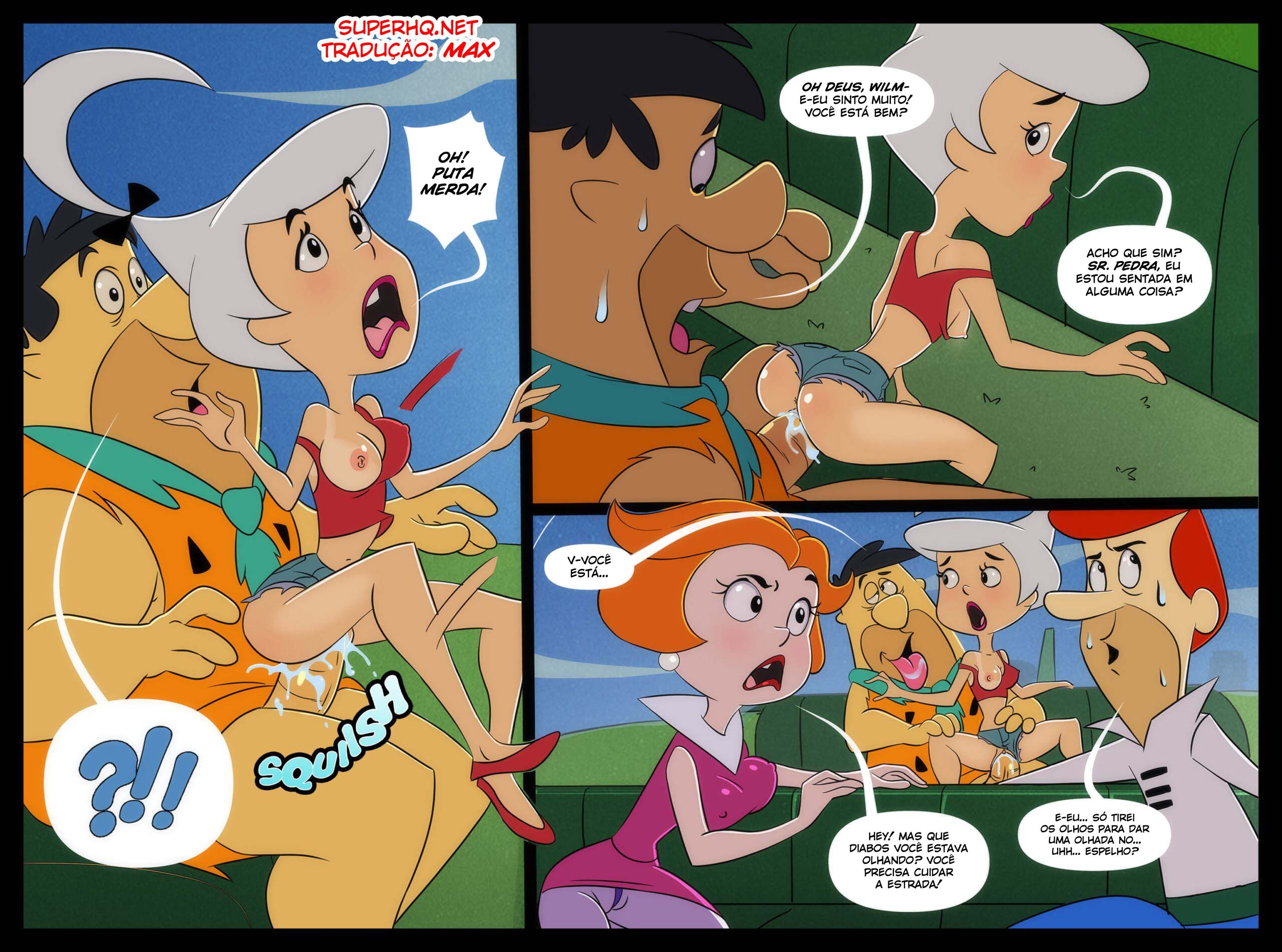 Flintstones X Jetsons: Quadrinhos de sexo - Foto 4