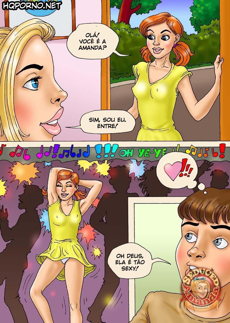 Quadrinhos de Incesto: Ajuda da irmã