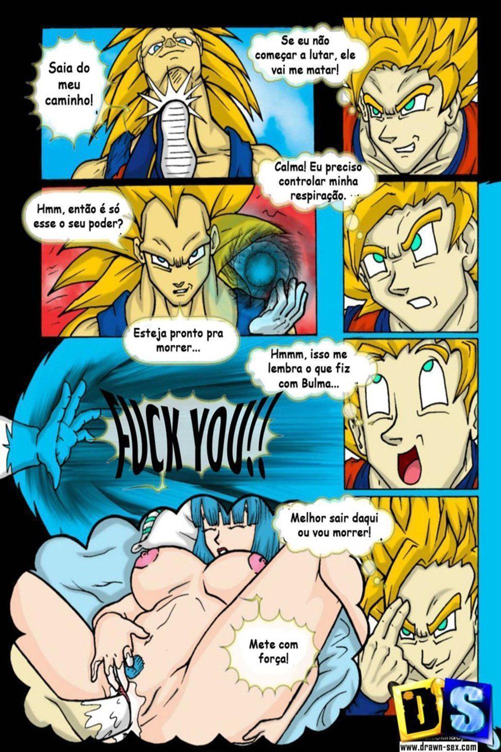 Dragon Ball Pornô: Goku transando - Foto 4