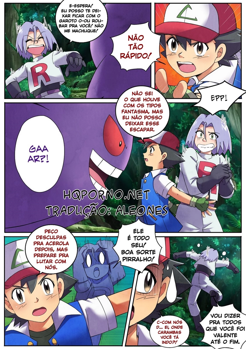 Pokémon Hentai: James é uma garota - Foto 2