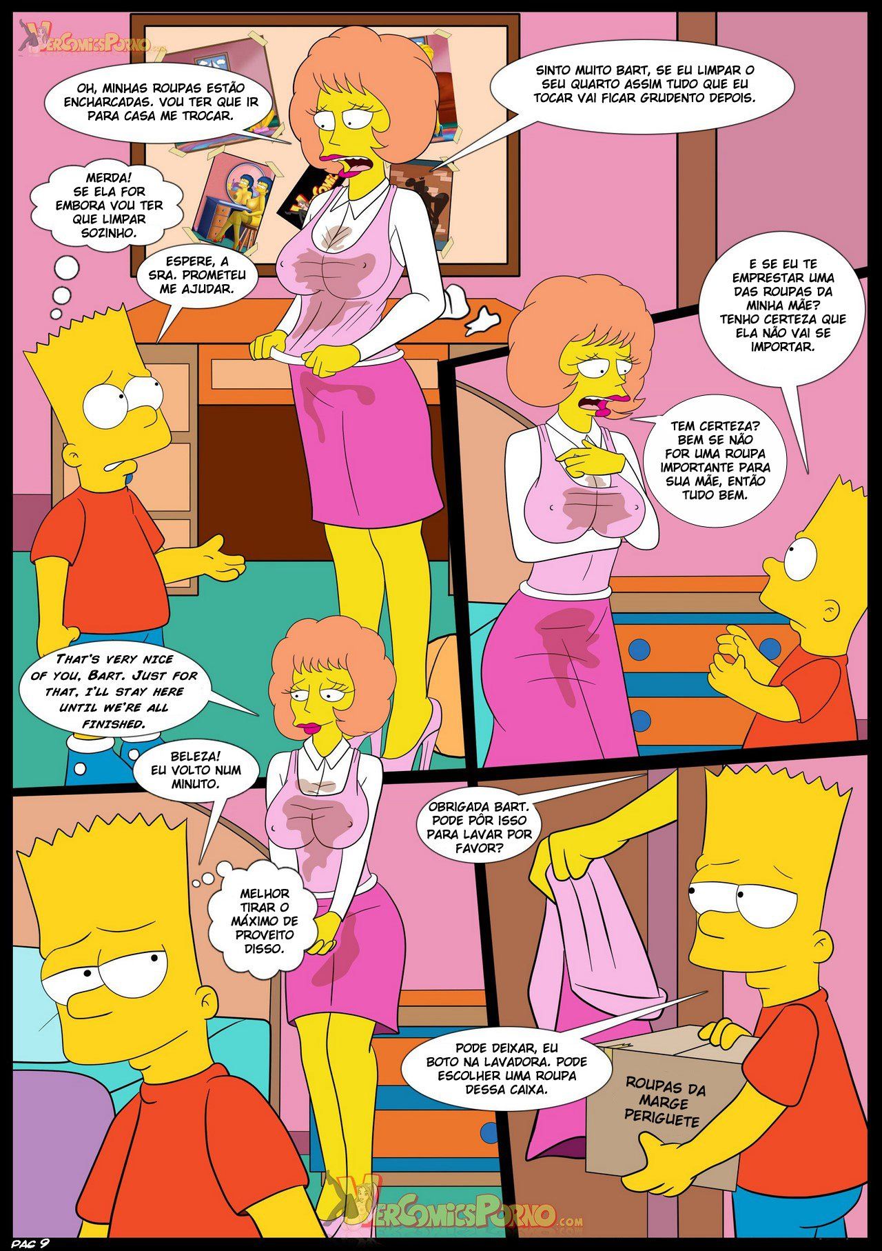 Maude Flanders HQ Pornô Simpsons - Foto 10
