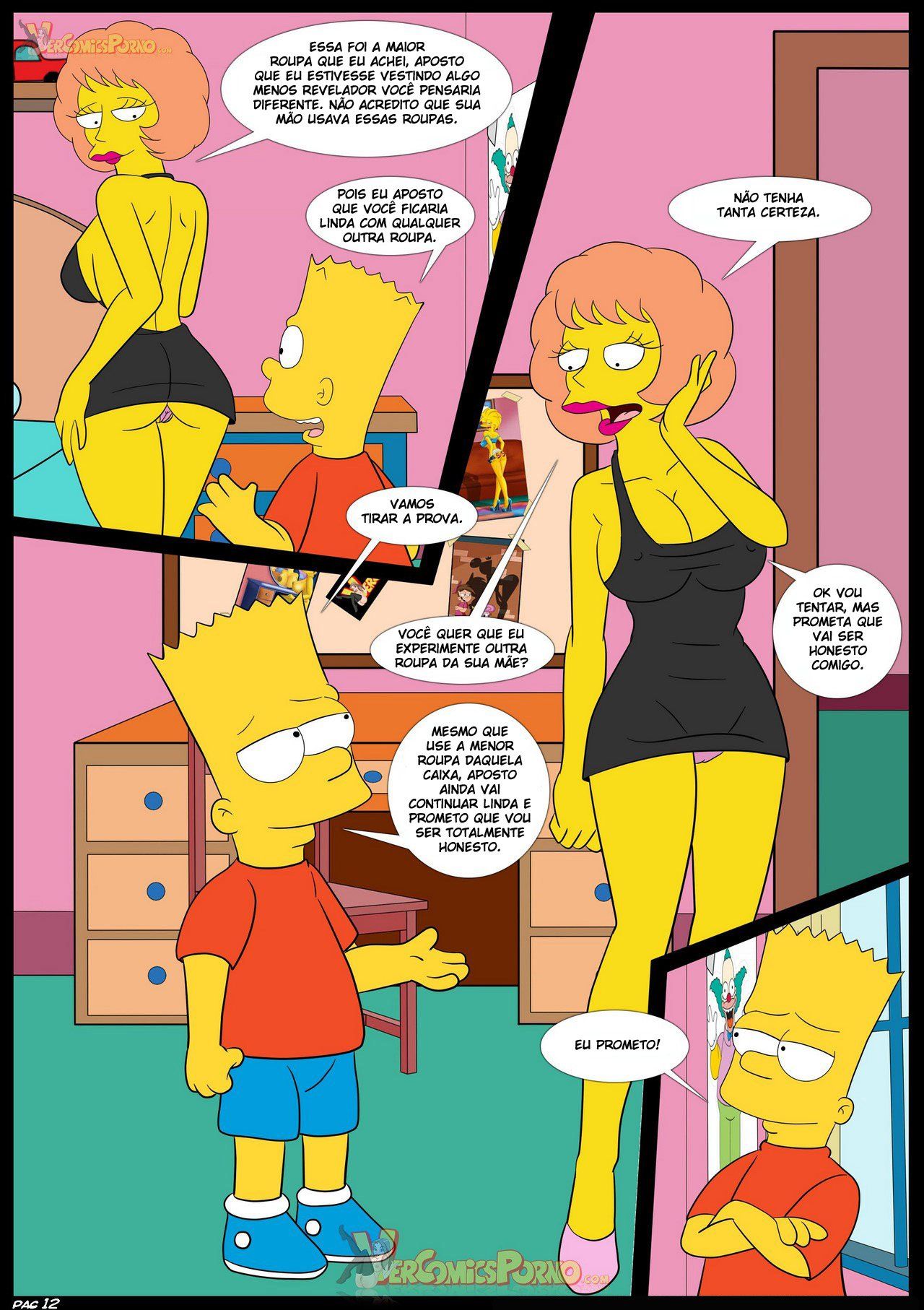 Maude Flanders HQ Pornô Simpsons - Foto 13