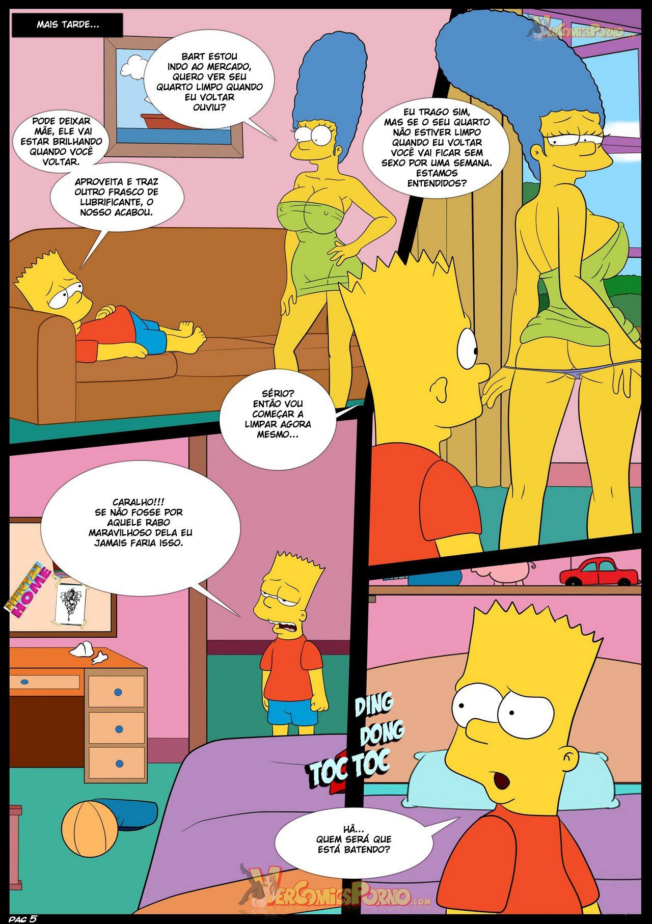 Maude Flanders HQ Pornô Simpsons - Foto 6