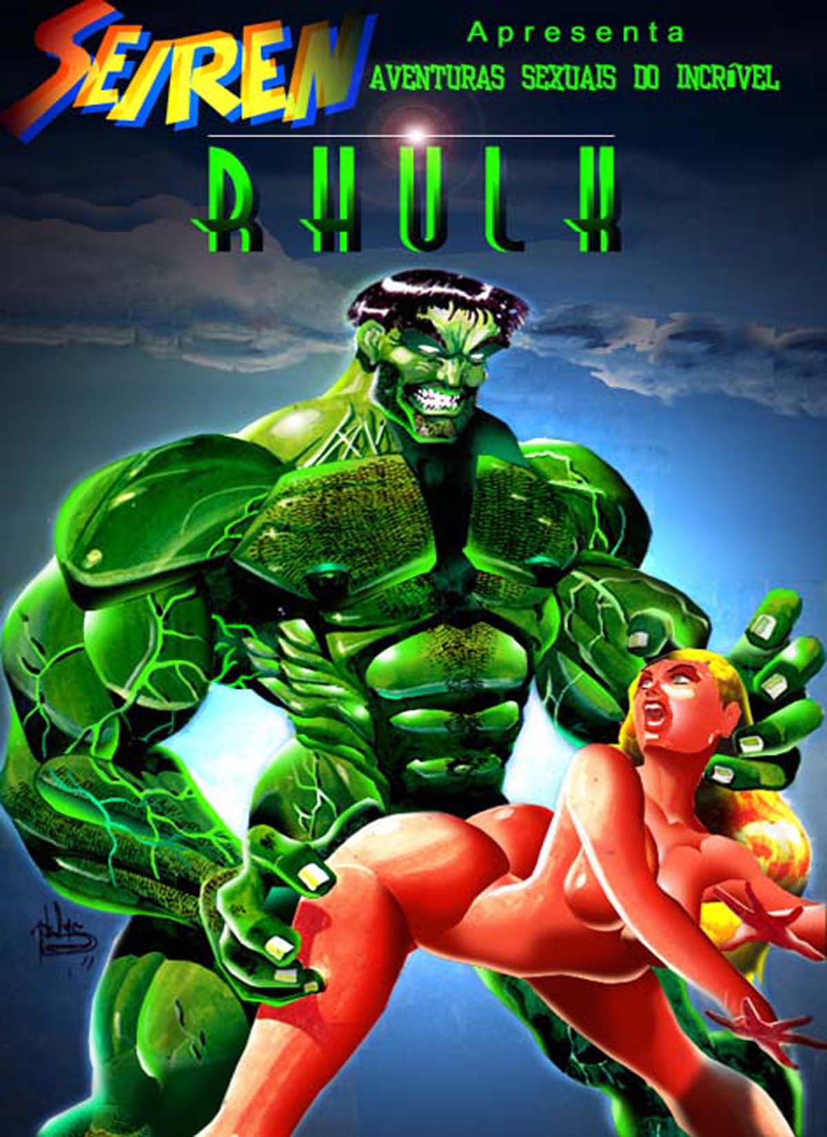 As aventuras do tarado Hulk - Foto 1