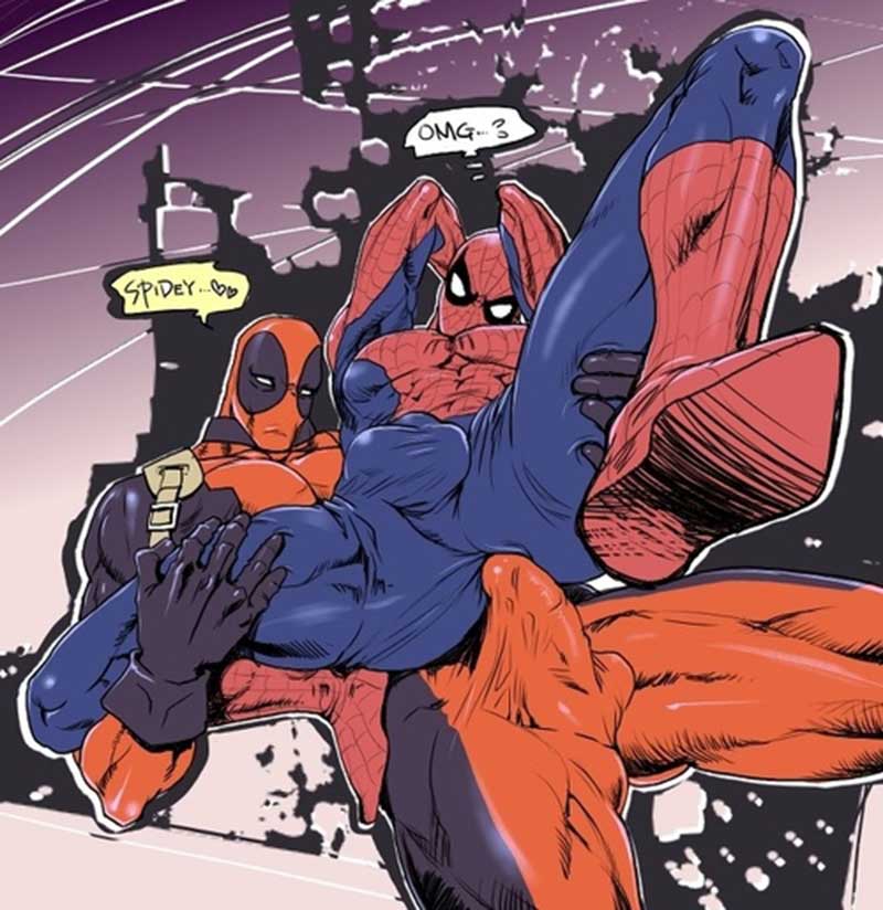 Homem-Aranha transa com Deadpool