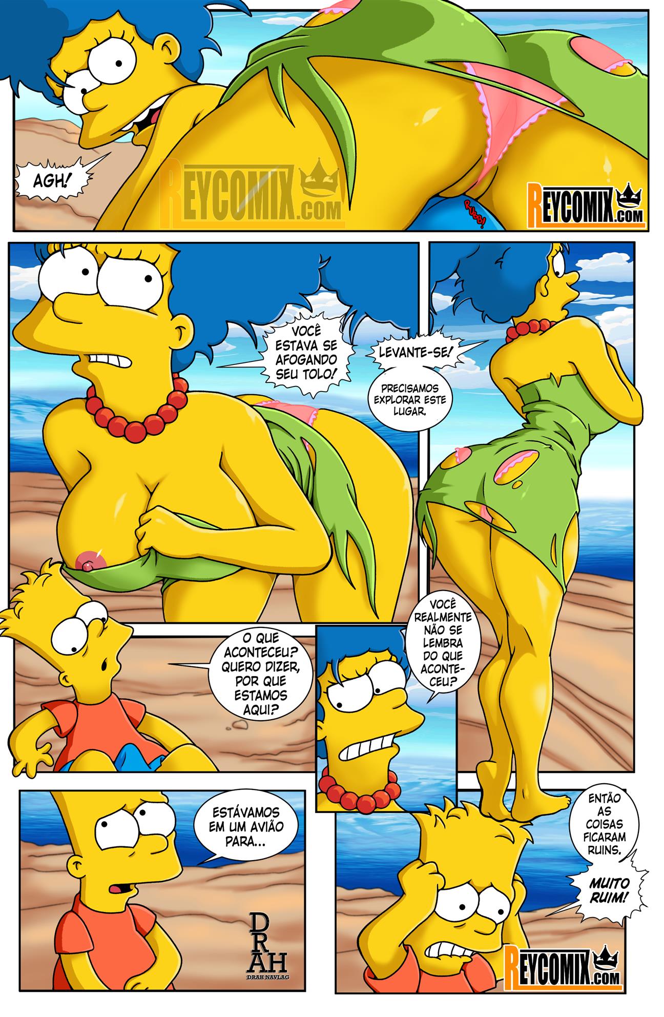Bart no paraíso com Marge