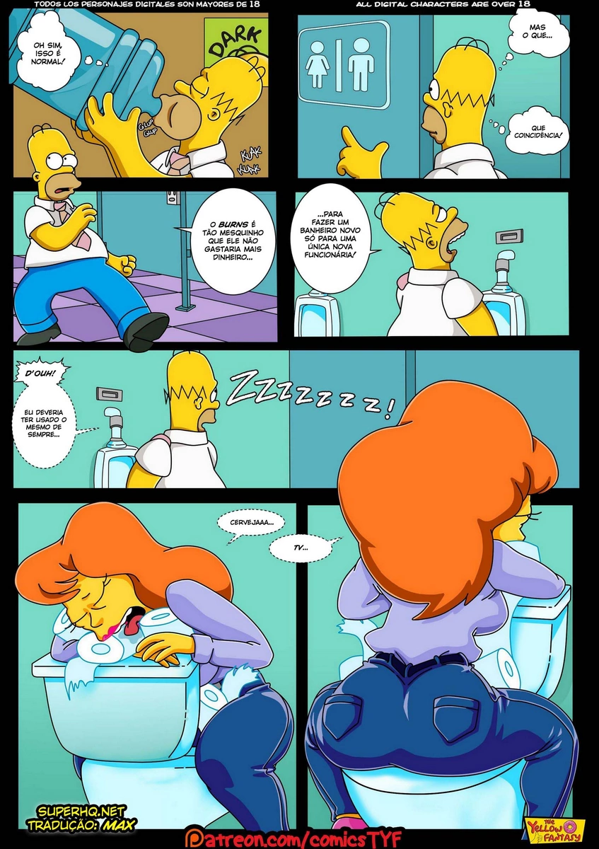 Ilusões eróticas de Homer - Foto 10