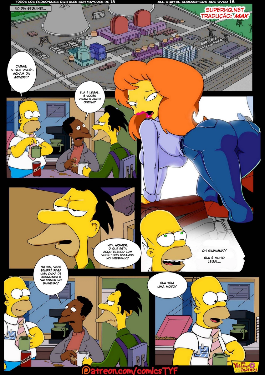 Ilusões eróticas de Homer - Foto 6