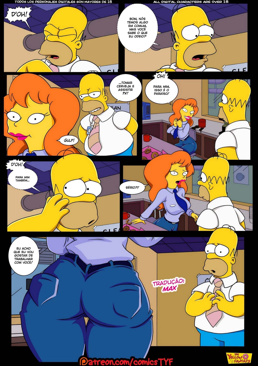 Ilusões eróticas de Homer - Foto 8