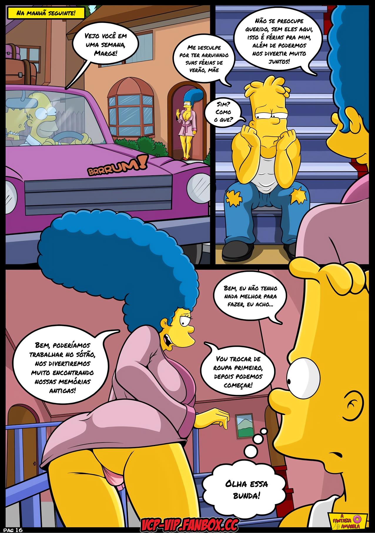 Os Simpsons HQ Hentai: Bart se torna homem