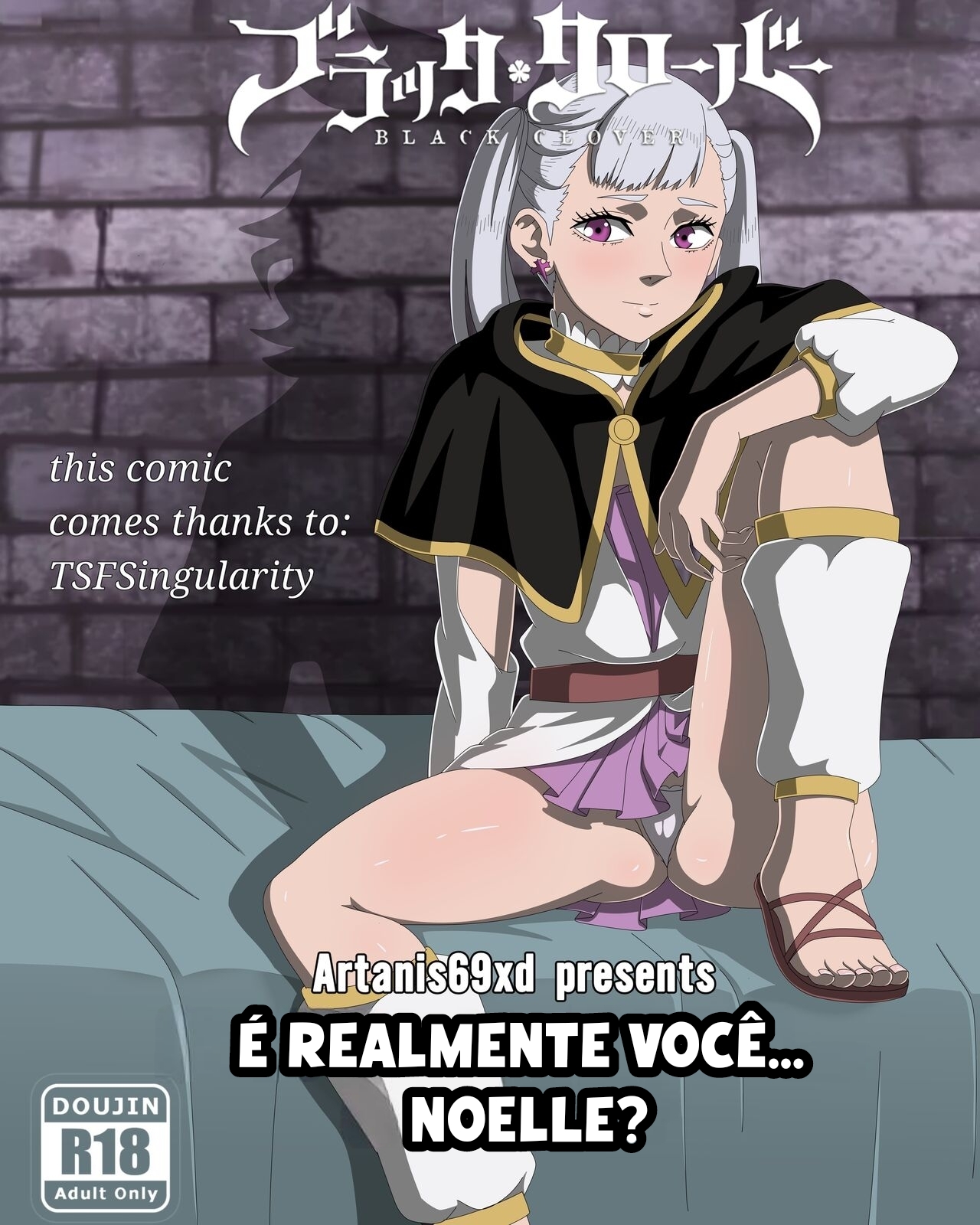 Black Clover Hentai: Noelle de fogo - Foto 1