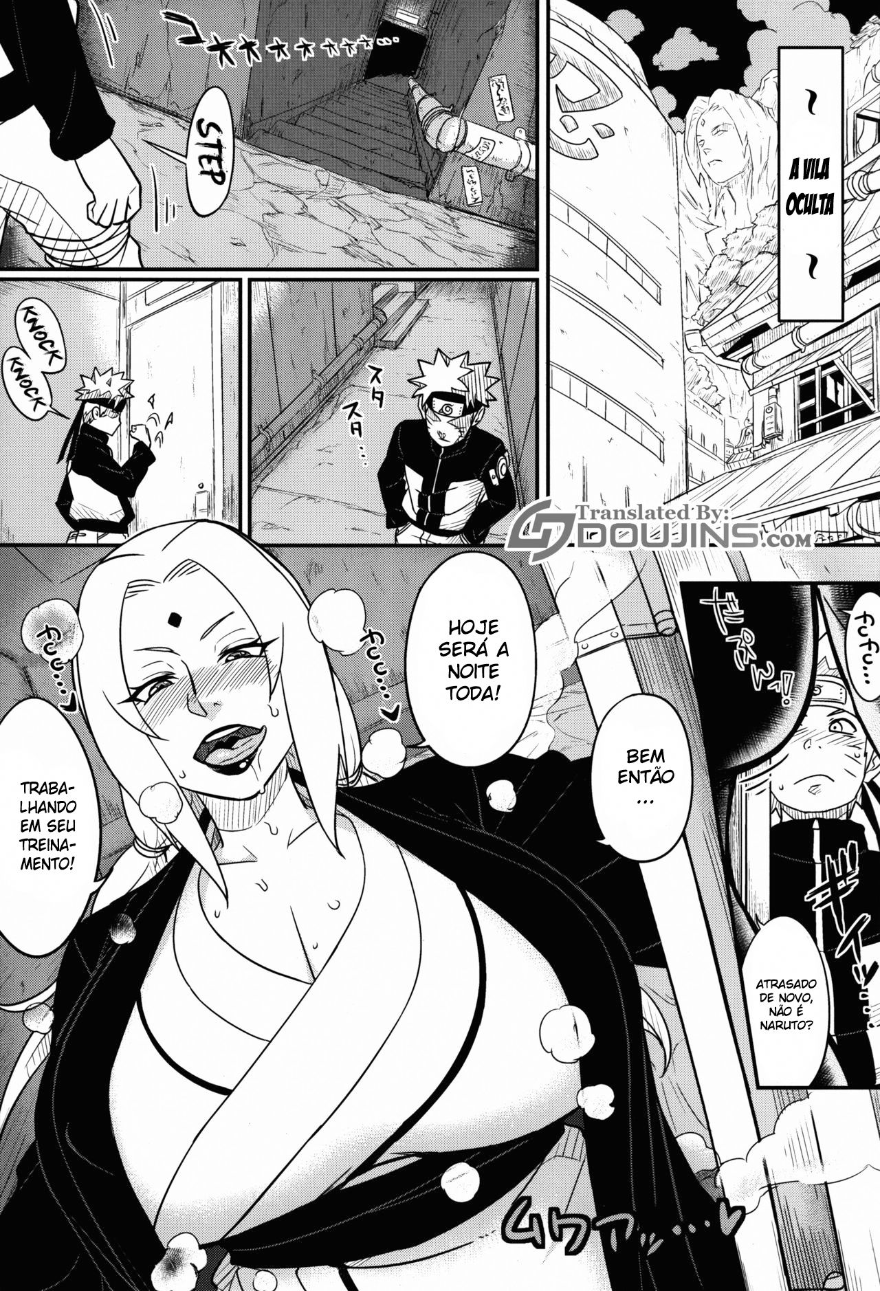 Tsunade mulher de Naruto