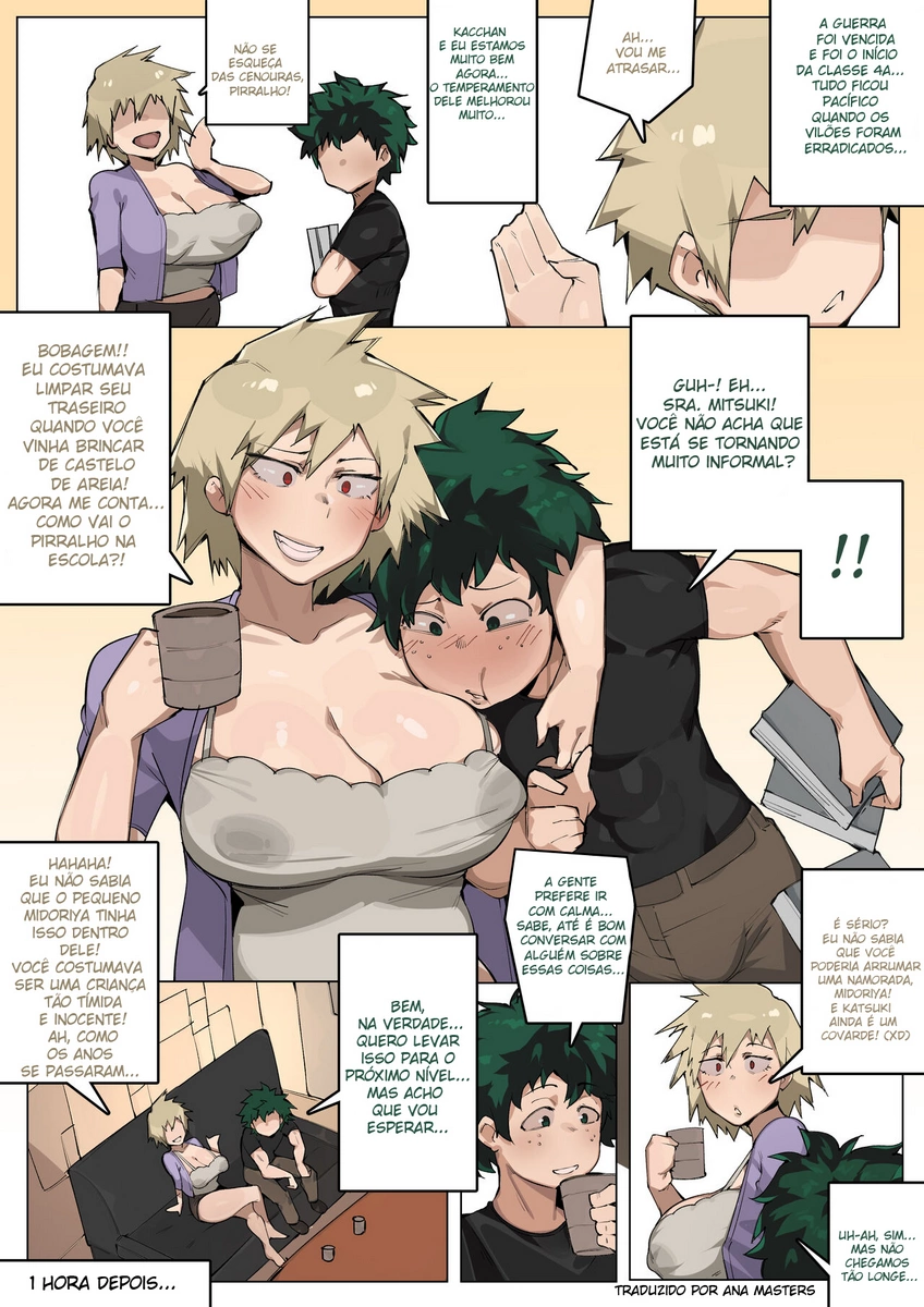 Deku fode à mãe de Kacchan - Foto 2