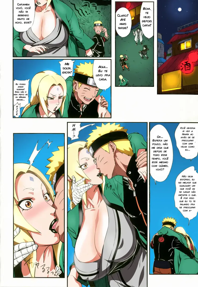 Naruto se aproveitando de Tsunade bêbada - Foto 3