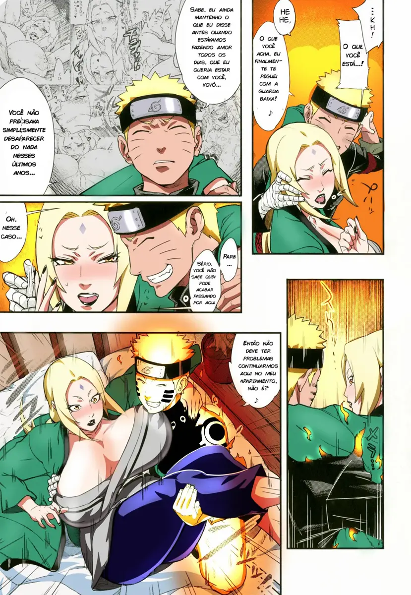 Naruto se aproveitando de Tsunade bêbada - Foto 4