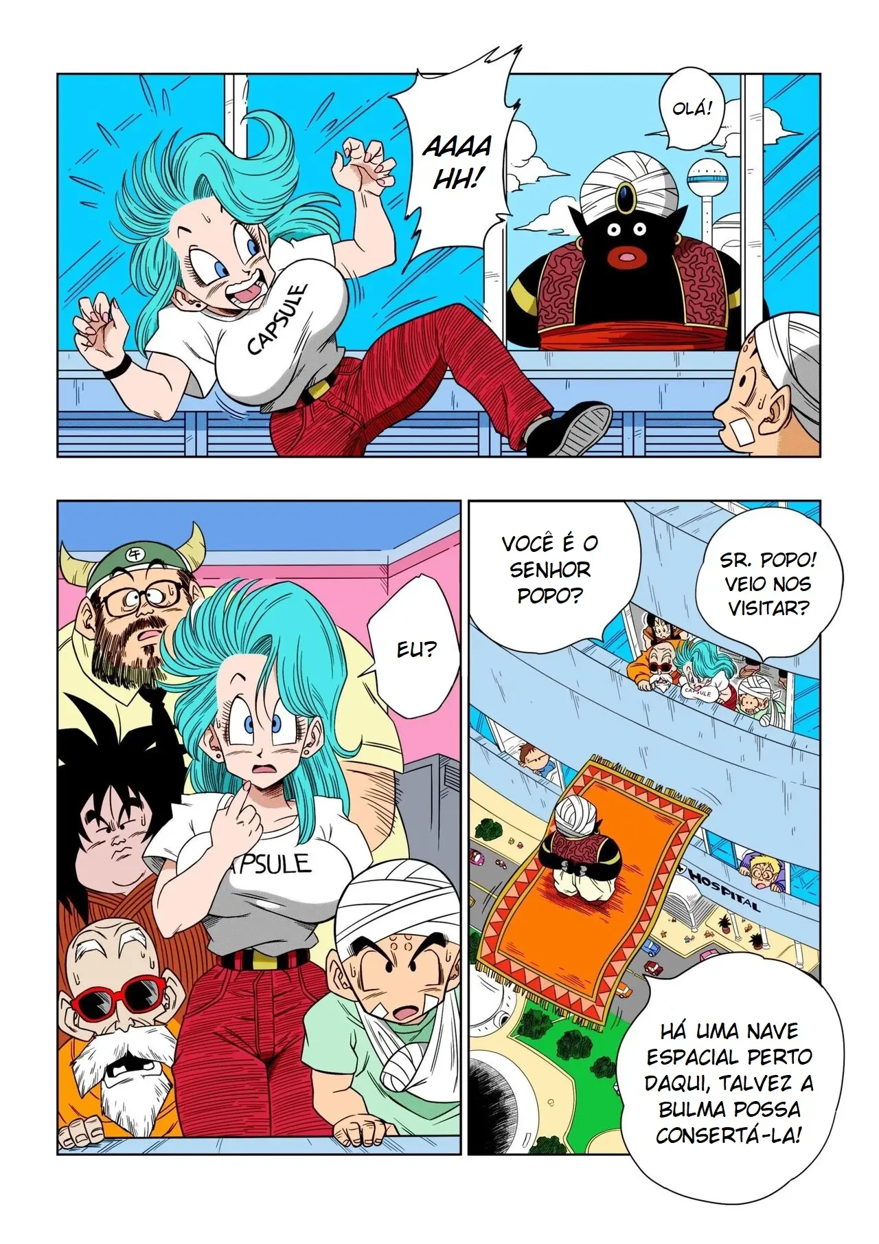 Bulma e o Senhor Popo transando - Foto 4