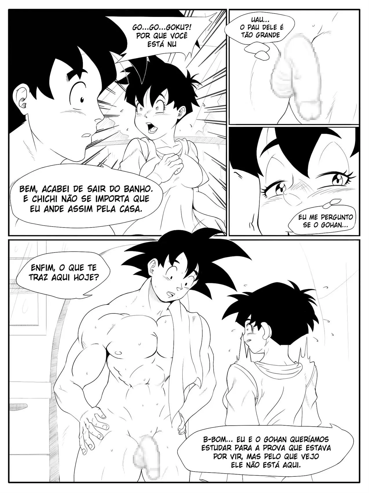 Goku e Videl treinamento sexsual - Foto 5