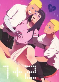 Trio de Naruto e Hinata