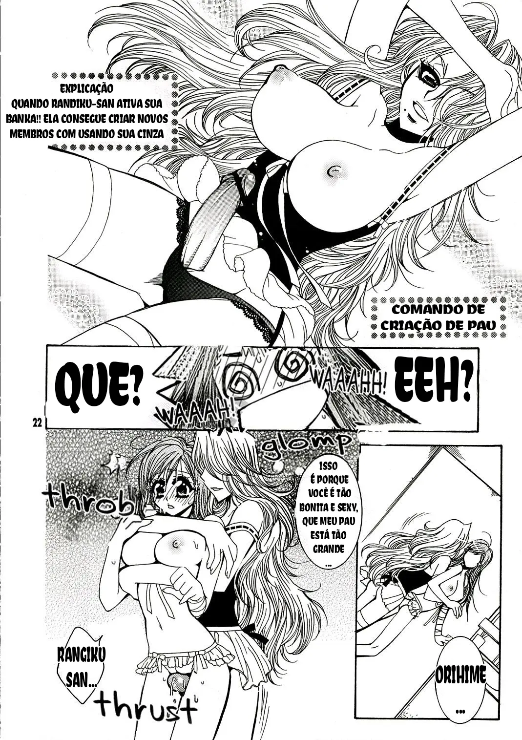 Rangiku faz um pau para foder Orihime - Foto 21