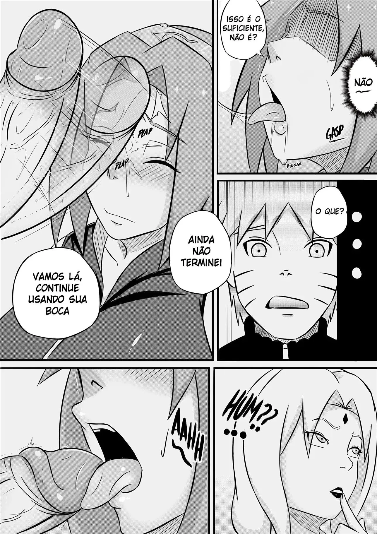 Naruto fodendo varias kuinochi - Foto 384